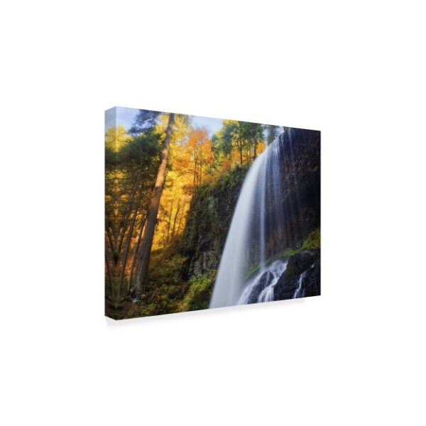 Everlook Photography 'Silver Falls' Canvas Art,35x47